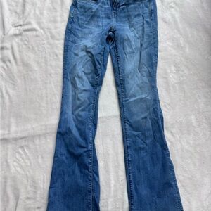 American Eagle Outfitters Blue Flare Jeans
